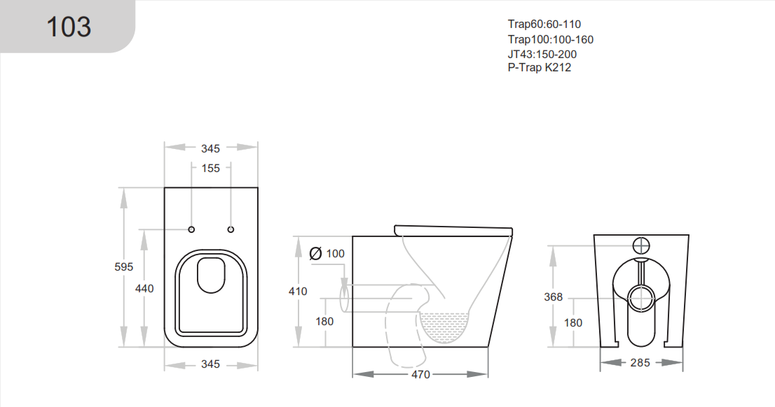 Qbist Geberit Inwall Floor Toilet Suite (Sigma8/Alpha12 + KDK103/KDK103-B)