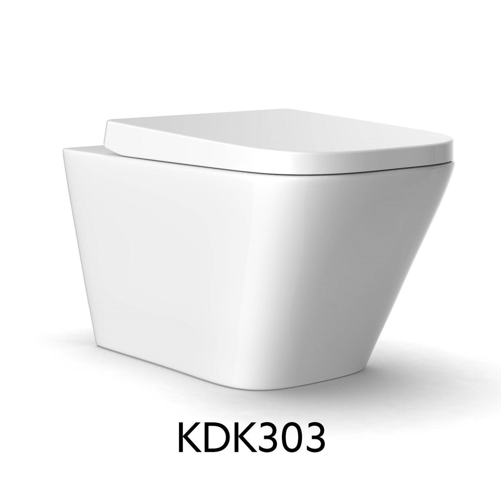 Qubist Geberit In Wall Wall Hung  Toilet Suite (G30031/G3005-F+ KDK303)