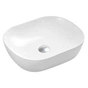 PA4939 Ultra Slim Gloss White Fine Ceramic Basin(Rectangle: 490*395*150mm)