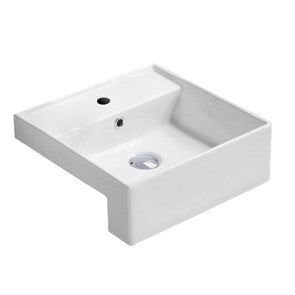 PSR4141 Semi Recess Basin(Square: 410*410*150 mm)
