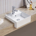 PSR4141 Semi Recess Basin(Square: 410*410*150 mm)