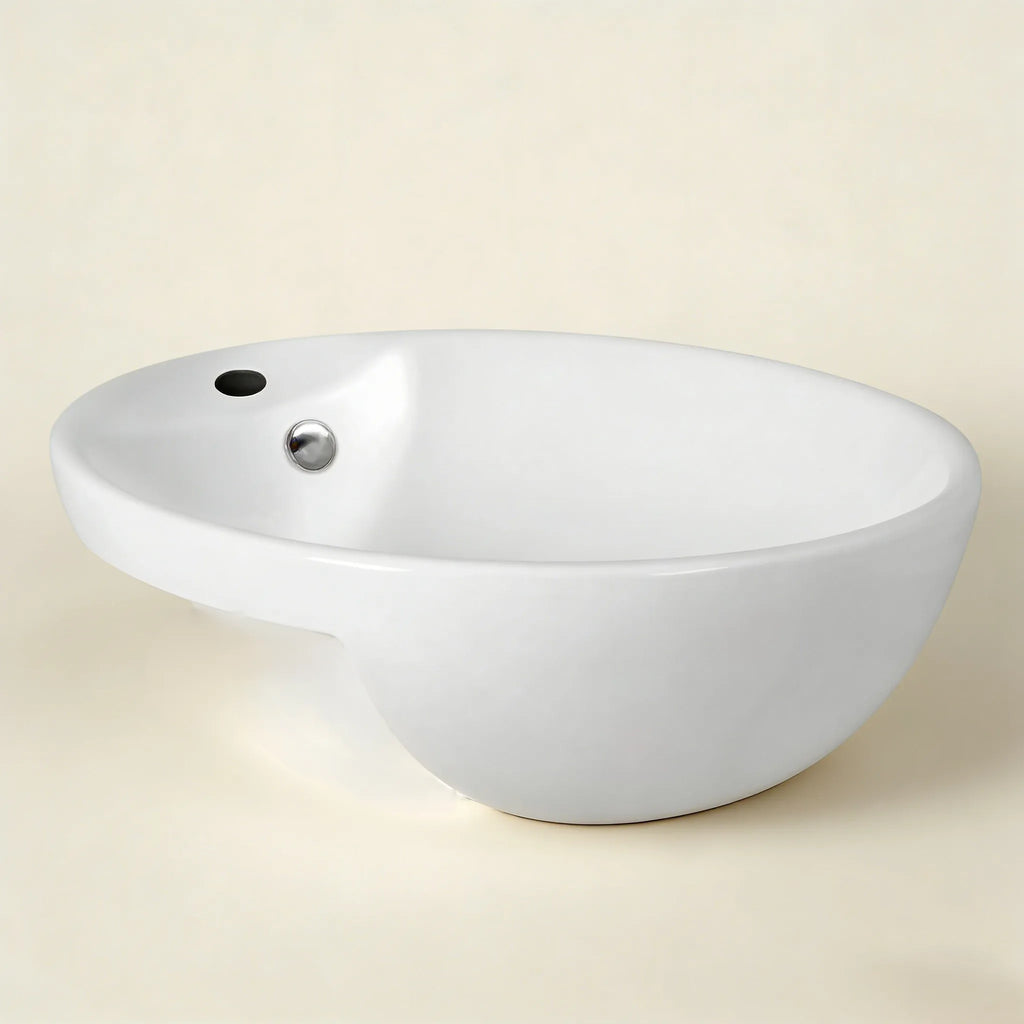 PSR4343 Semi Recess Basin(Round: 435*435*155mm)