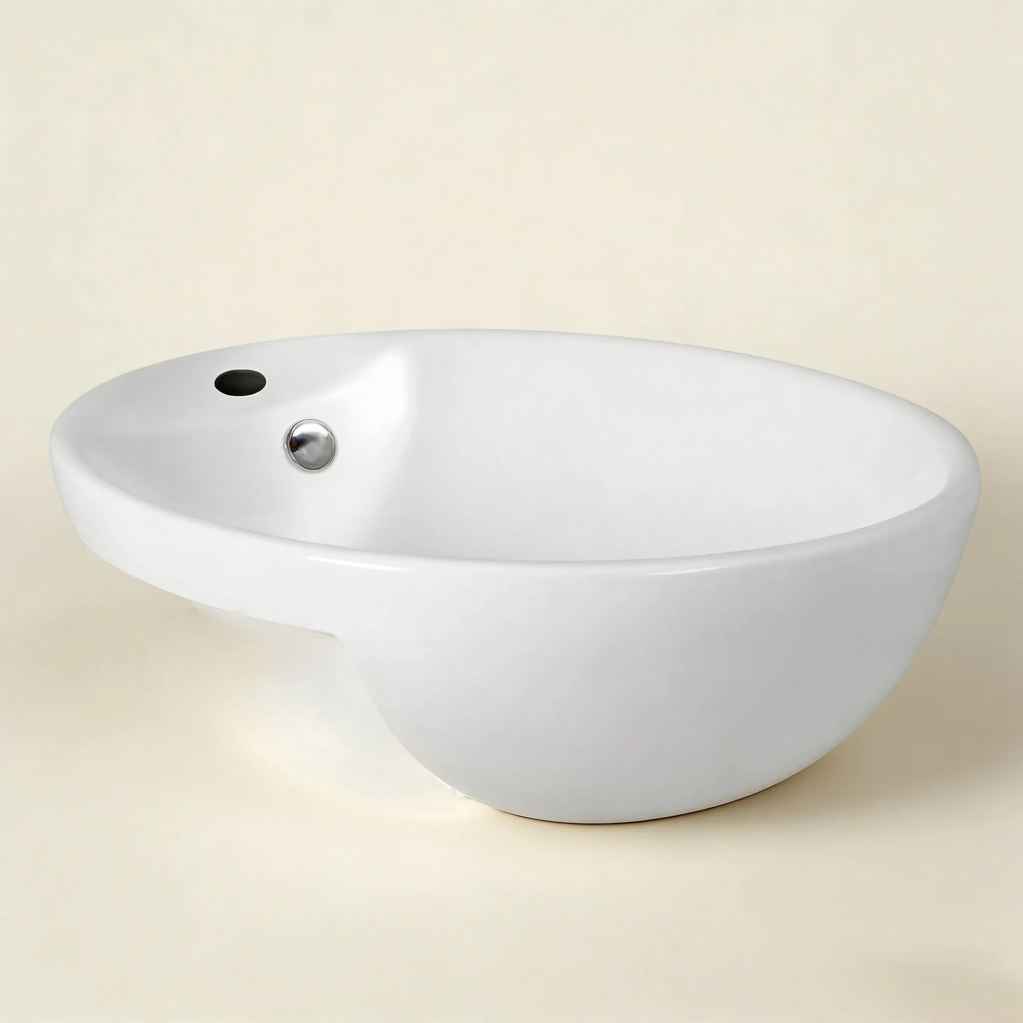 PSR4343 Semi Recess Basin(Round: 435*435*155mm)